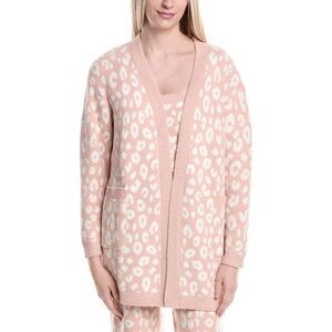 Sanctuary Womens  Open Knit Cardigan, Pink